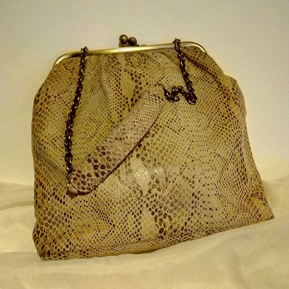 HOBO International Snake Skin Design Purse - Picture 2 of 12